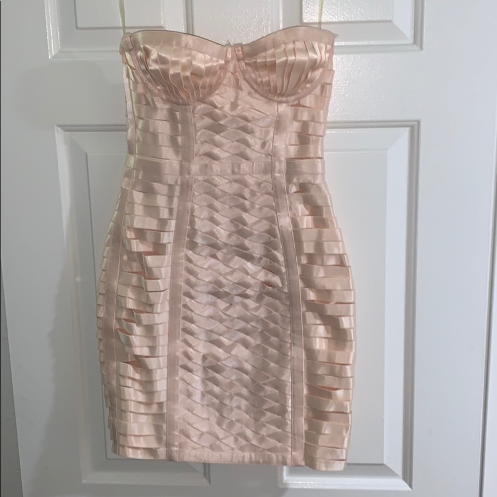 House of London Strapless Corset Dress